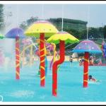 Spray Mushroom Group Aqua Play, Spray Water Park Equipment Customized