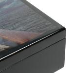 Luxury Lacquer Painting Custom Wooden Gift Boxes For Chocolate Jewelry Packaging
