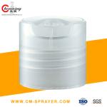33/410 Cosmetic Cosmetic Bottle Caps 33mm Aluminum Plastic Lucency Cap Non Spill