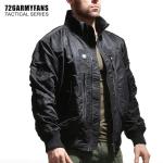 Zipper Heavy Winter Jacket Causal Bomber Mens Varsity Jacket