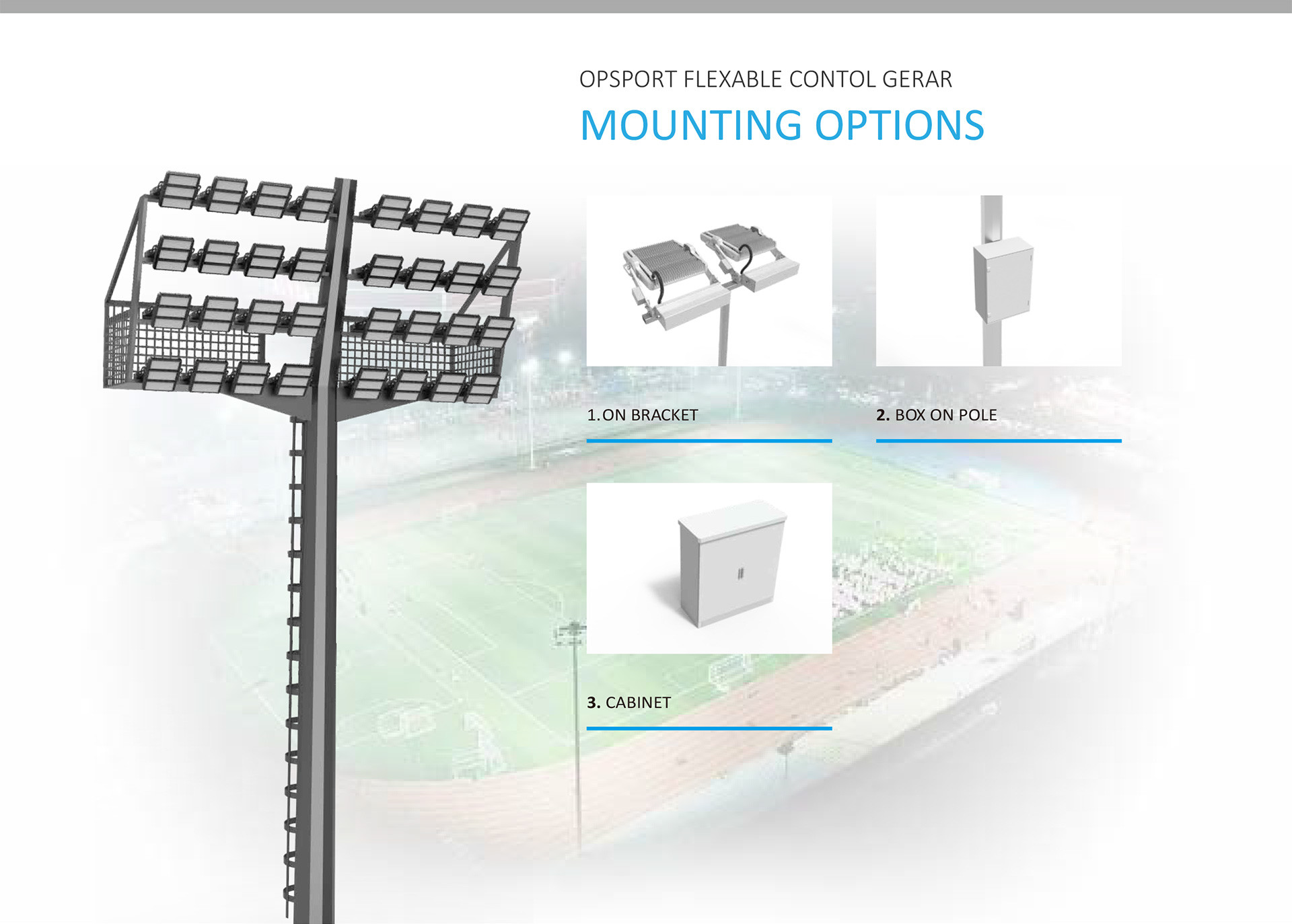 Highly Efficient Tennis Court Lights LED Retrofit 1200W