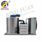 Seafood 2.7KW SS304 Flake Ice Maker Machine , Industrial Ice Maker Machine