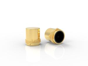 Wholesale Luxury Circular Shaped Zamak Perfume Caps Zinc Alloy Glass Perfume Bottle Caps from china suppliers