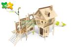Anti Fade Kids Wooden Slide Outdoor Stimulated Children'S Curiosity Exploring