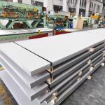 Flat Surface 304 Stainless Steel Sheet Cold / Hot Rolled ASTM 201 202 430 310S