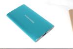 Metal Power Bank Slim Charger Polymer Battery 8000mAh