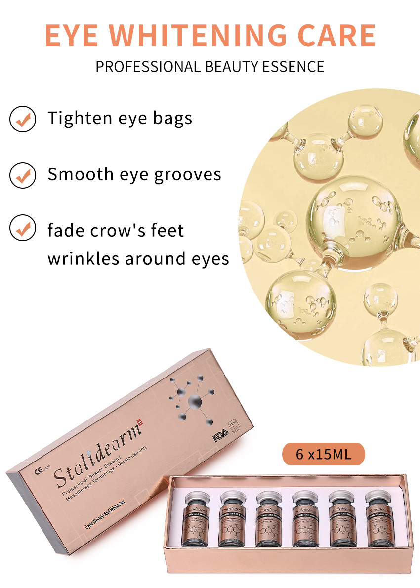 Private Label Stalidearm Anti Wrinkles Whitening Essence 10ml Ampoule Hyaluronic Acid Facial Serum