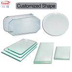 Universal Tablet Square Cabinet Piece Insulated Tempered Glass with 4-10mm
