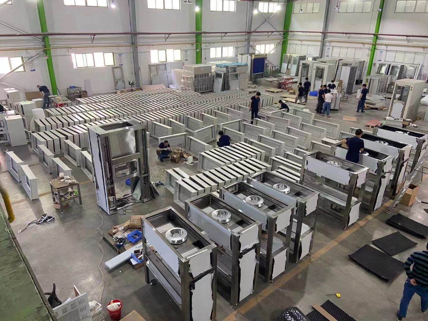 Intelligent Stainless Steel Air Shower For Clean Room Air Shower Room Industry Cleanroom System