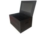 Police 16 Ports Body Camera Docking Station With 15.6 Inch LCD Monitor