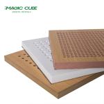Modern Design High Density 12mm/15mm/18mm Interior Decorative Perforated Wood