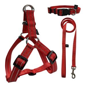 Wholesale Custom Luxury Logo Dog Harness Lead Set Green Retractable Dog Leash from china suppliers