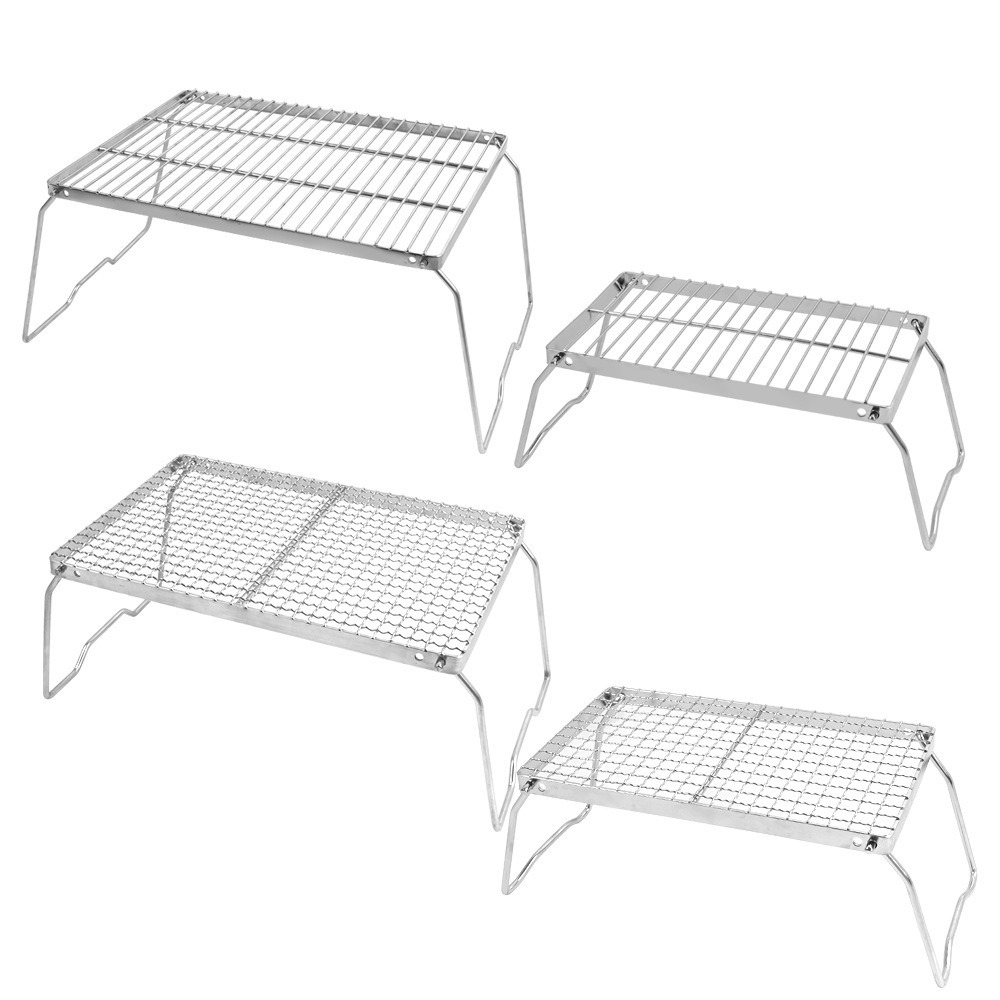 Stainless Steel Camping BBQ Grill Stove Barbecue