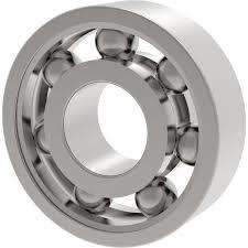 Wholesale 6303 6304 2RS Motorcycle Ball Bearings , ABEC-3 Wheel Hub Bearing Steel Cages from china suppliers