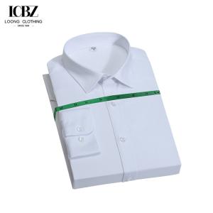 Wholesale Effortlessly Stylish Men's Quick-Drying Bamboo Fiber Dress Shirt for Office Wear from china suppliers