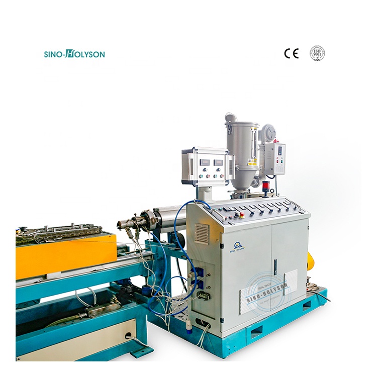 75 Rpm Hookah Shisha Hose Plastic Extruder Machine For Corrugated Pipe