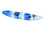 LLDPE Double Recreational Touring Kayak , Two Person Fishing Open Water Kayak