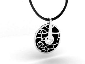 Wholesale Tagor Jewelry Top Quality Trendy Classic 316L Stainless Steel Necklace Pendant ADP193 from china suppliers