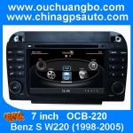 Ouchuangbo S100 Platform In-dash Car Radio Mercedes Benz S W220 1998-2005 GPS