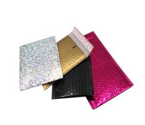 Wholesale Shockproof Padded Packaging Courier Metallic Bubble Mailer from china suppliers