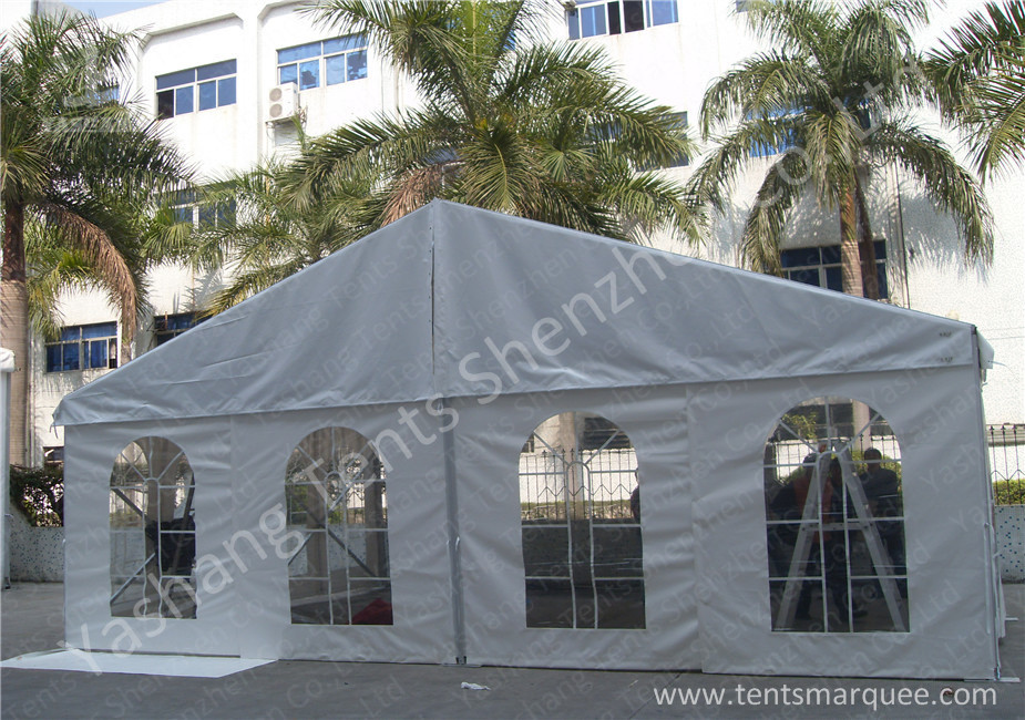 Transparent Soft PVC Windows Fabric Tent Structures with 10m by 10m