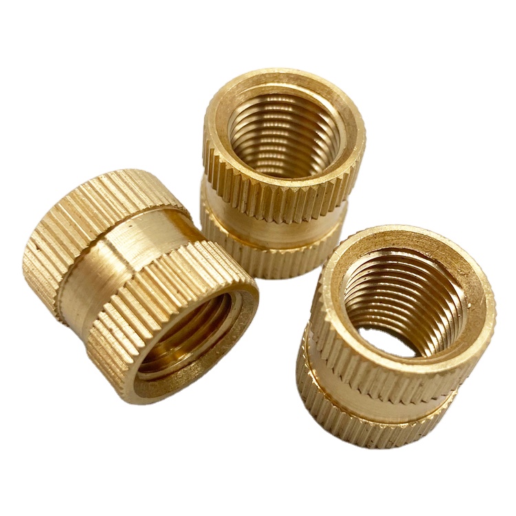 CNC Machining Brass Knurled Thumb Nuts DIN 315 ODM Available