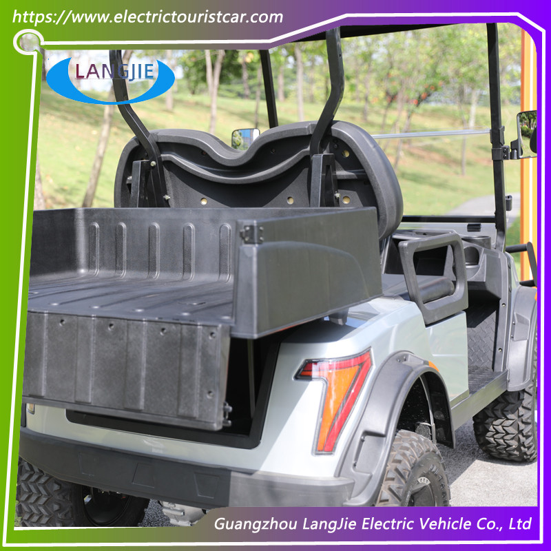 Electric Baggage Cart 48V Ac Motor Controller Two Seater Electric Car for Hotel