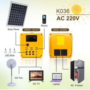 Wholesale 18V Polycrystalline LiFePO4 Battery Solar Home Fridge 500W AC Inverter from china suppliers