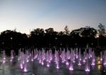 Beautiful Dry Floor Floor Water Feature , Dancing Water Fountain Art 380V