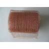 Buy cheap Flexible Knitted Copper Woven Wire Mesh 0.12mm Dia 38mm Width from wholesalers