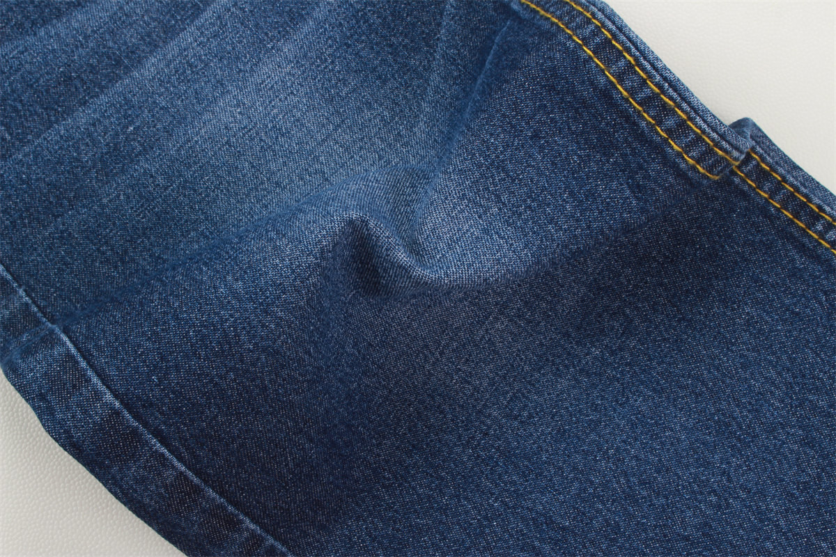 Light Weight 7.5 Once 190 Cm 100% Cotton Rigid Denim Jeans Shirts Fabric