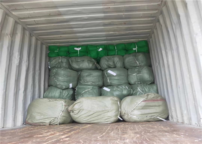 CE Green Net For Sun Protection , 100g Hdpe Fencing Net