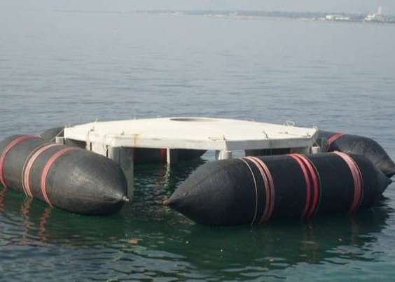Natural Rubber Ship Launching Airbags Customized LRS ISO Certificated