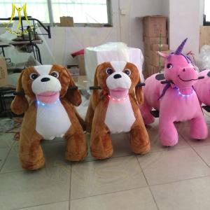 Wholesale Hansel stuffed walking electric ride on toys animal walking toys rides in mall from china suppliers