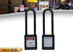 ZC-G31L Safety Lockout Padlocks Non-Conductive Nylon Long Shackle ABS Body