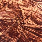OEM Luxury Crepe Flock Polyester Plush Velvet Velour Fabric 58 inch width
