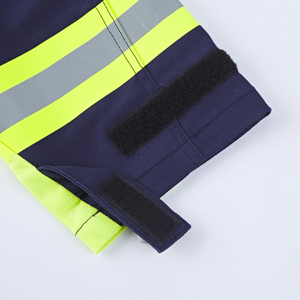 Cotton Stretch Flame Resistant Safety Jacket Anti Statics FR Work Jacket
