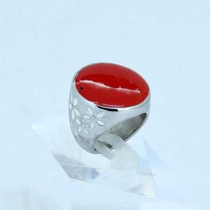 Wholesale FAshion 316L Stainless Steel Ring With Enamel LRX168 from china suppliers