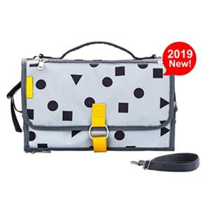 Wholesale Messenger Convertible Chic Diaper Bags Firm Zipper Closure Large Capacity from china suppliers