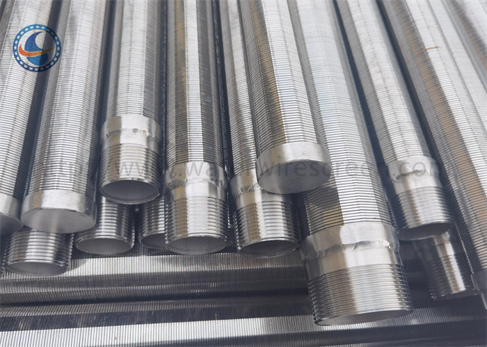 25-3200 Micron Din Profile Wire Johnson Screen Pipe For Industrial Filtering Solutions