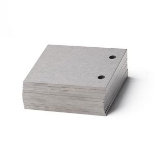 Wholesale Thickness 1mm Carbide Wood Cutting Tools , 2 Holes Tungsten Carbide Plate from china suppliers