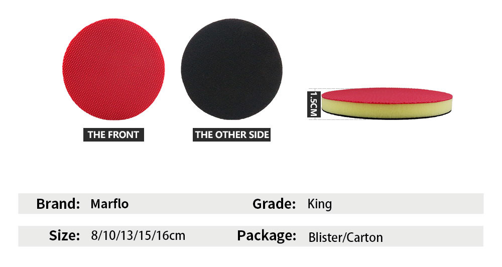 80mm 100mm Autoscrub Clay Pad For Polisher With ISO-9001 Certification