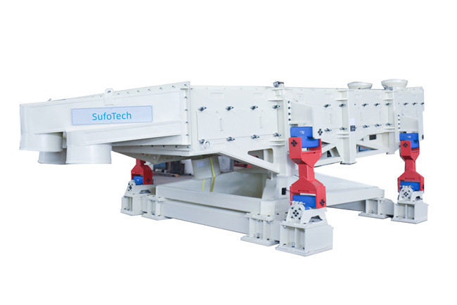 Linear Vibrating Screen Plastic Particle Board Production Line