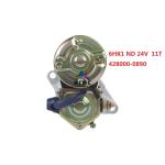 Excavator Parts Isuzu Engine Starting Motor 6BG1 ZAX200 EX200 SH200 SY200 028000