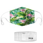 Women Non Disposable Printed Face Mouth Mask