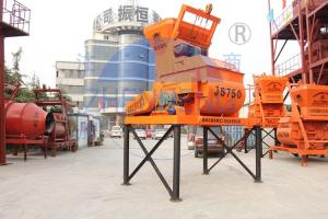 Wholesale 0.75m3 Twin-Shaft Concrete Mixer With Best Price For Concrete Mixer JS750 from china suppliers