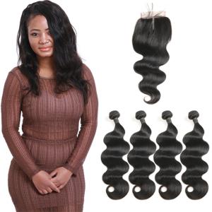 Wholesale Non - Remy Brazilian Human Hair Weave Extensions Body Wave OEM Service from china suppliers