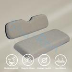 OEM Golf Cart Rear Seat Cushions PU Leather Memory Foam For EZGO Club Car YMH