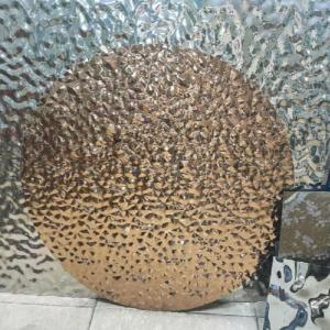 Wholesale 304 Embossed Water Ripple Design Pattern Stainless Steel Sheet 0.3 - 3.0mm Mirror Finishing from china suppliers