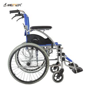 Wholesale Manual Foldable Portable Lightweight Transport Wheelchair from china suppliers